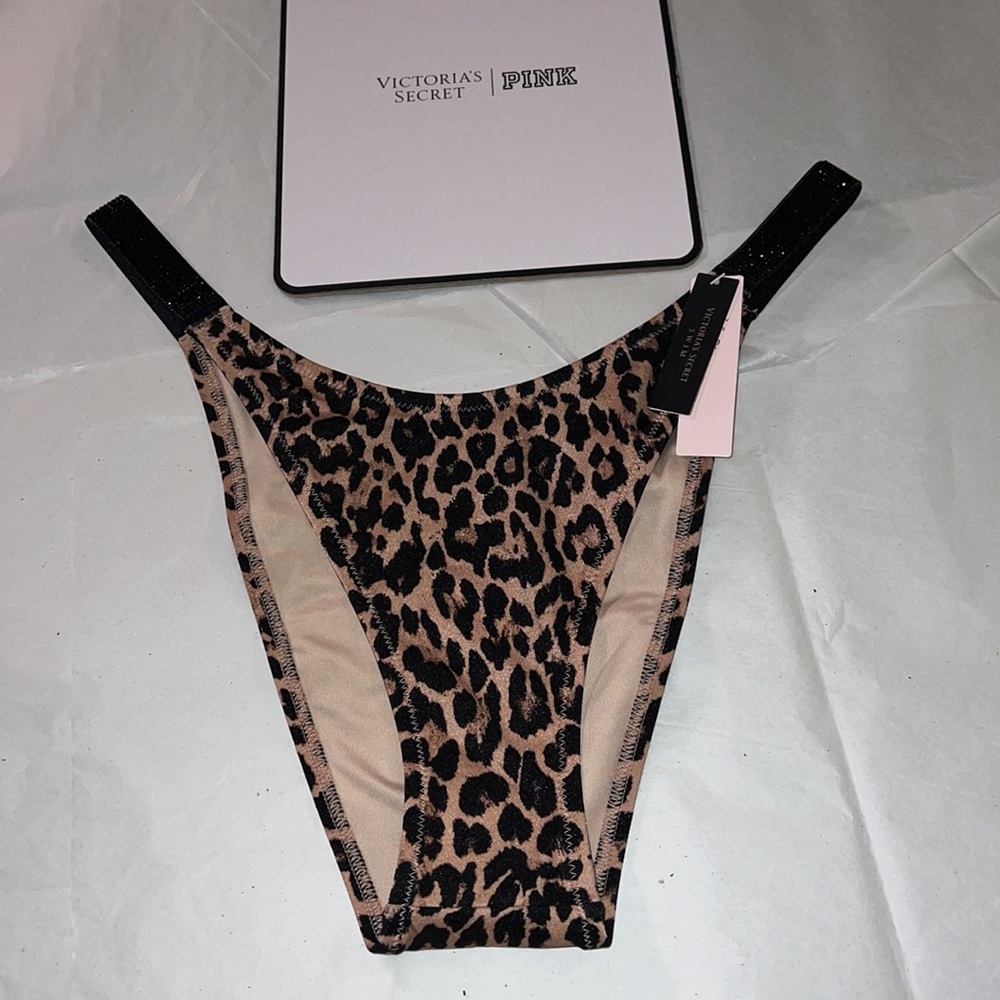 (L) Swim Victoria’s Secret Bikini Rhinestones Bottom
